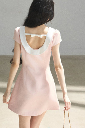 First Blooming Satin Dress
