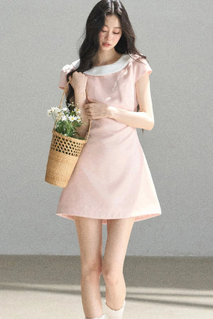 First Blooming Satin Dress