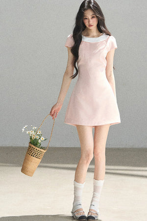 First Blooming Satin Dress