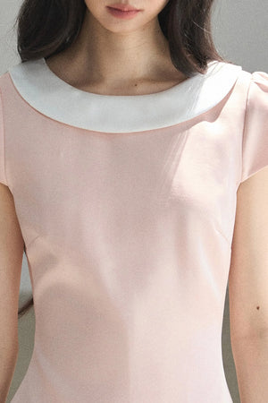 First Blooming Satin Dress