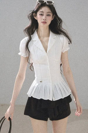 First Love Puff Sleeve Blouse