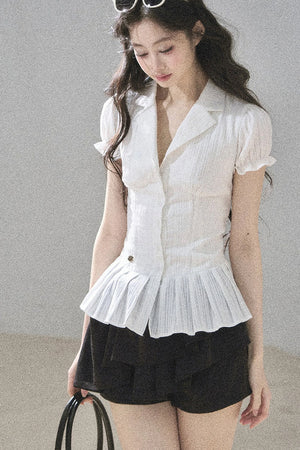 First Love Puff Sleeve Blouse