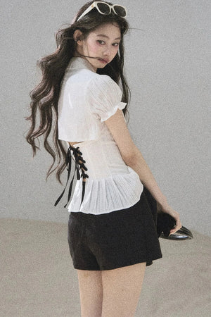 First Love Puff Sleeve Blouse