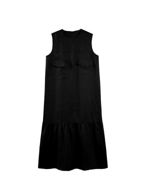 Flare Hem Maxi Dress