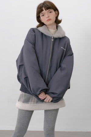 Fleece Padded Windproof Jacket