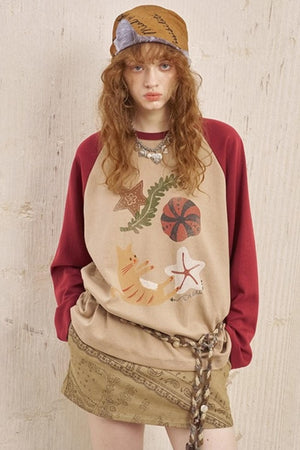 Floating Sleeve Top