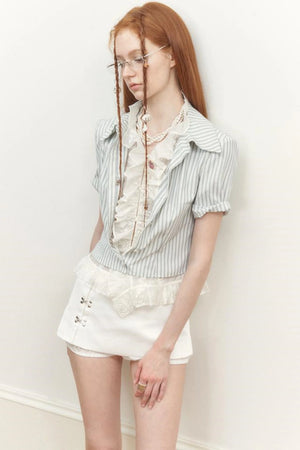 Floating Striped Blouse