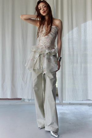 Floral Batik Pants
