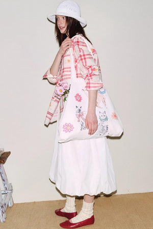Floral Cotton Top