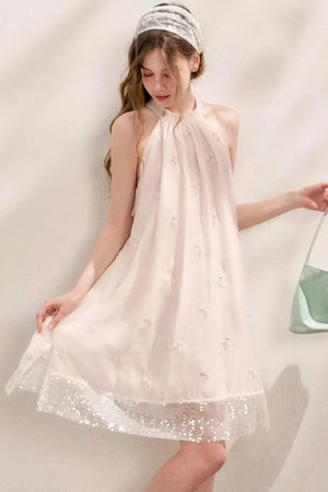 Floral Halter Dress