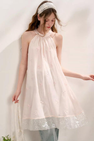 Floral Halter Dress
