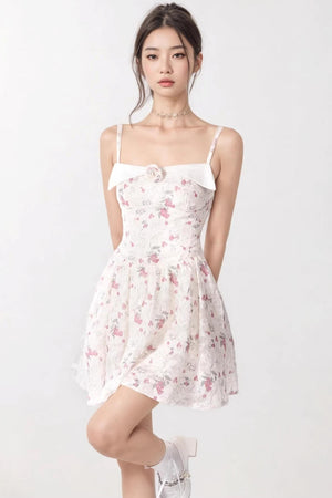 Floral Halter Dress