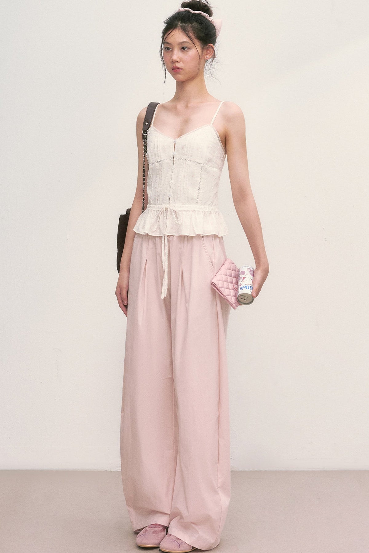 Floral Lace Camisole Top Set-Up