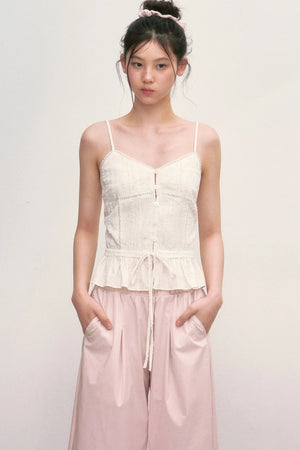 Floral Lace Camisole Top Set-Up