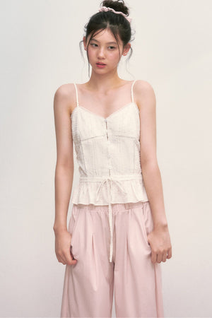 Floral Lace Camisole Top Set-Up
