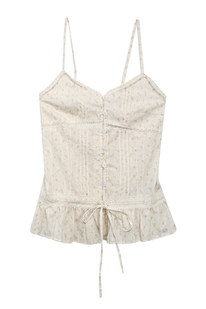Floral Lace Camisole Top Set-Up