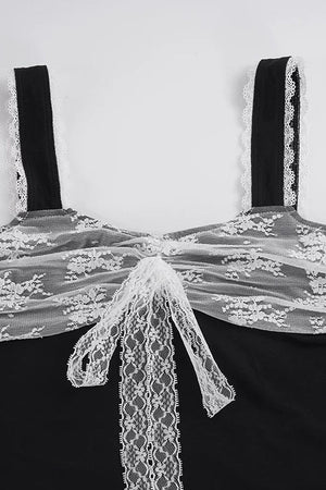 Floral Mesh Lace Camisole
