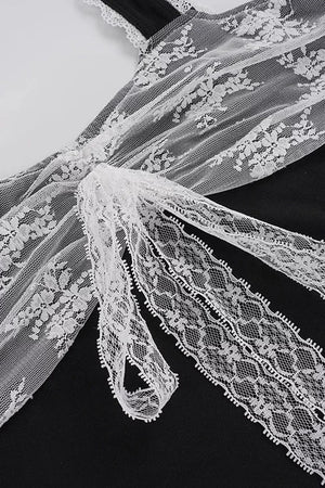Floral Mesh Lace Camisole