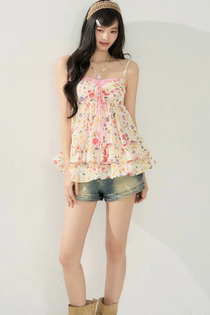 Floral Sleeveless Cami Dress