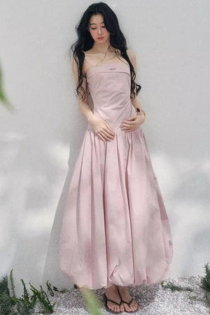 Floral Strap Vacation Dress
