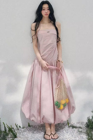 Floral Strap Vacation Dress