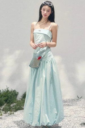 Floral Strap Vacation Dress