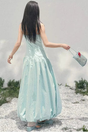 Floral Strap Vacation Dress