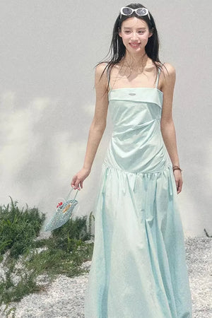 Floral Strap Vacation Dress