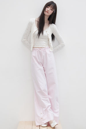 Floral Suit Cardigan & Skirt Set-Up