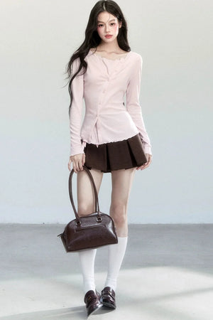 Fragile Layering Knitwear Top