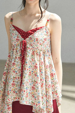 Fragments of Berries Floral Top