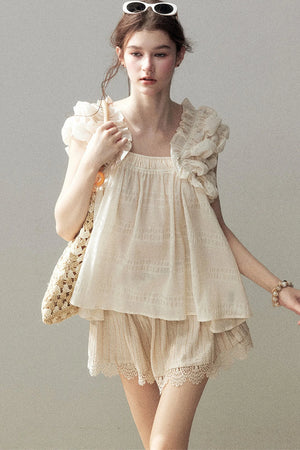 Free as the Wind Puff Blouse