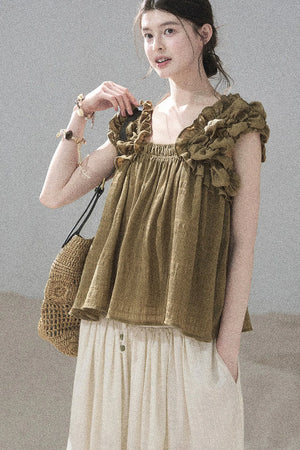 Free as the Wind Puff Blouse