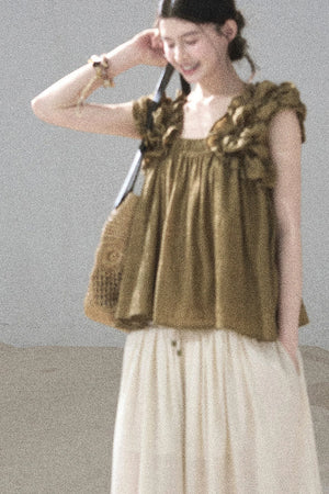 Free as the Wind Puff Blouse