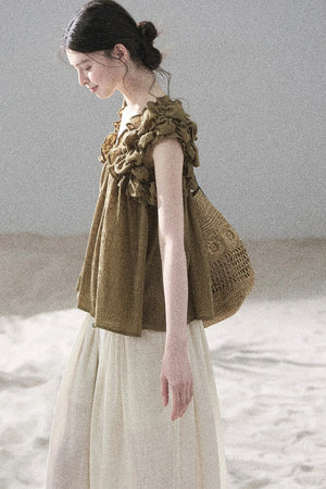 Free as the Wind Puff Blouse
