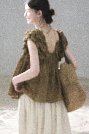 Free as the Wind Puff Blouse