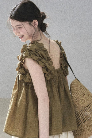 Free as the Wind Puff Blouse