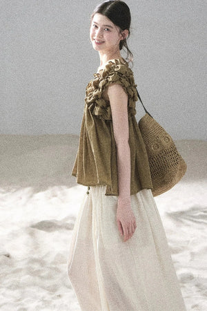 Free as the Wind Puff Blouse