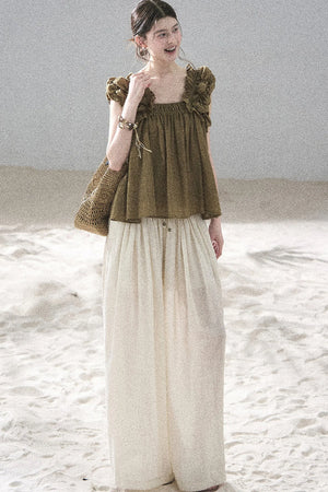 Free as the Wind Puff Blouse