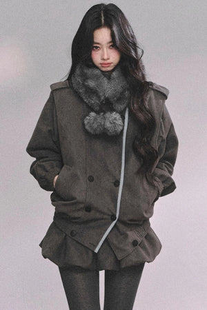 French Autumn Blazer Suit Set-Up