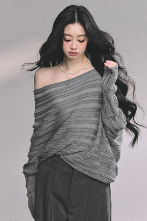 French Autumn Knit Top