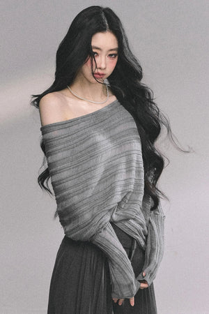 French Autumn Knit Top