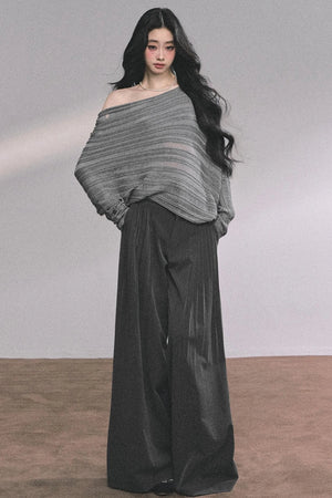 French Autumn Knit Top