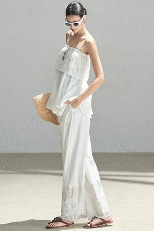 French Chiffon Lace Top Set-Up