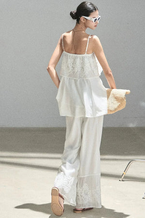 French Chiffon Lace Top Set-Up