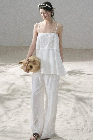 French Chiffon Lace Top Set-Up