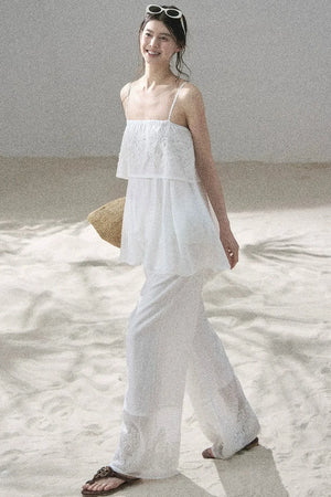 French Chiffon Lace Top Set-Up