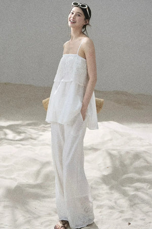 French Chiffon Lace Top Set-Up