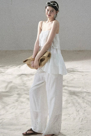 French Chiffon Lace Top Set-Up
