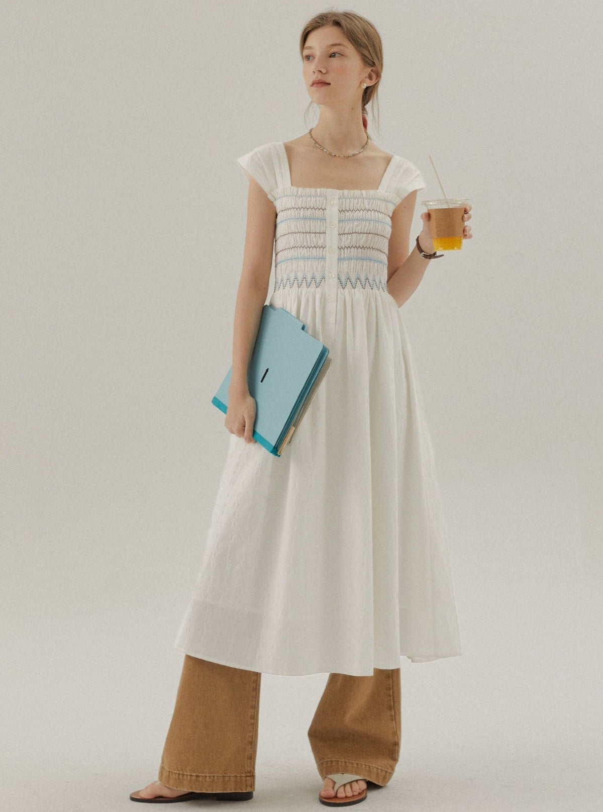 French Elegant Summer Dress
